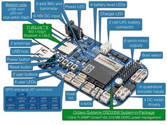 BeagleBone Blue Board – Robotics-focused board with built-in sensors & motor drivers. -BeagleBone -Robocraze