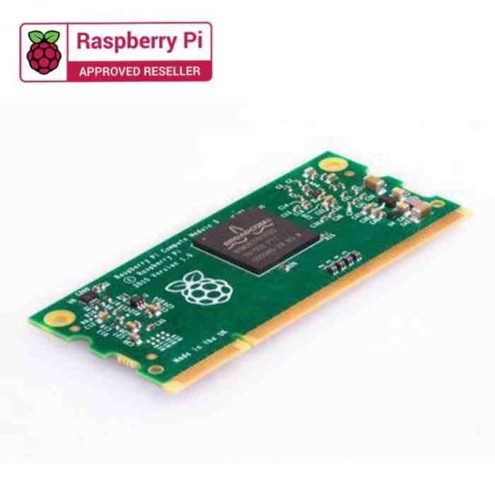 Raspberry Pi Compute Module 3 – Embedded Raspberry Pi Board designed for industrial use. -Robocraze
