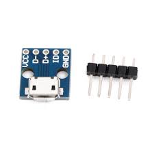Micro USB Breakout Board Power Module – Versatile charging & power supply board. -Power Adapter -Robocraze