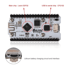 WiFi Kit 32 (ESP32 + LoRa + OLED) – Compact IoT board. -Nodemcu ESP Board -Robocraze