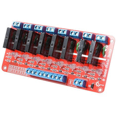 5V 8 Channel SSR Module – 8-channel solid-state relay module for automation. -Relay Module -Robocraze