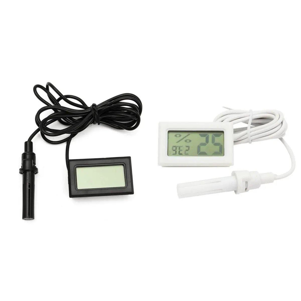 Mini Digital Thermometer Hygrometer – Portable climate meter for indoor temperature & humidity. -Robocraze