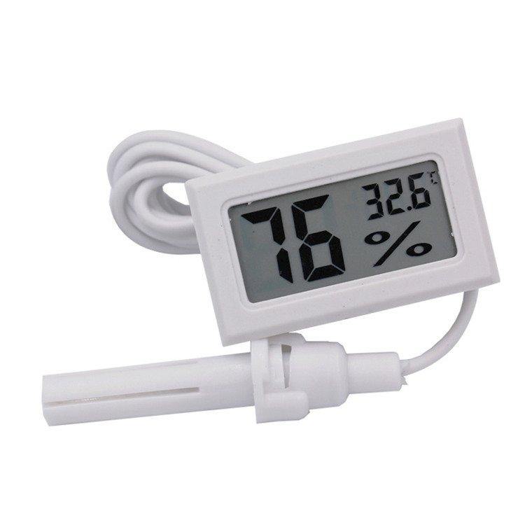 Mini Digital Thermometer Hygrometer – Portable climate meter for indoor temperature & humidity. -Robocraze
