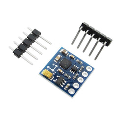 HMC5883L Compass – Accurate heading detection. -Accelerometers & Gyro Sensors -Robocraze