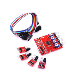 4-CH IR Line sensor Module-Robocraze