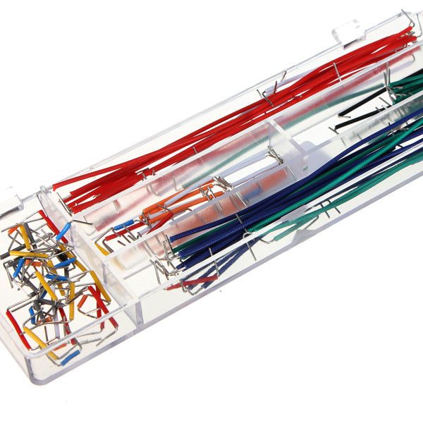 Solderless Breadboard Jumper Wires (140pcs) – Prototyping jumper wires. -Electronic Components -Robocraze
