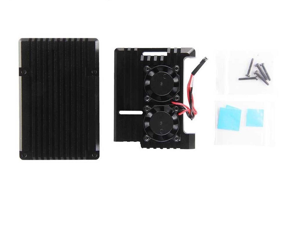 Raspberry Pi Model 3B+ Armour Case – Premium Official Raspberry Pi Case for Pi 3B+. -Robocraze