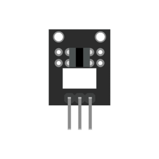 KY-010 Broken Light Blocking Sensor - Detects light interruption for automation. -Light Sensor -Robocraze
