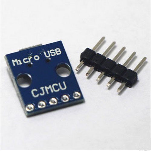 Micro USB Breakout Board Power Module – Versatile charging & power supply board. -Power Adapter -Robocraze