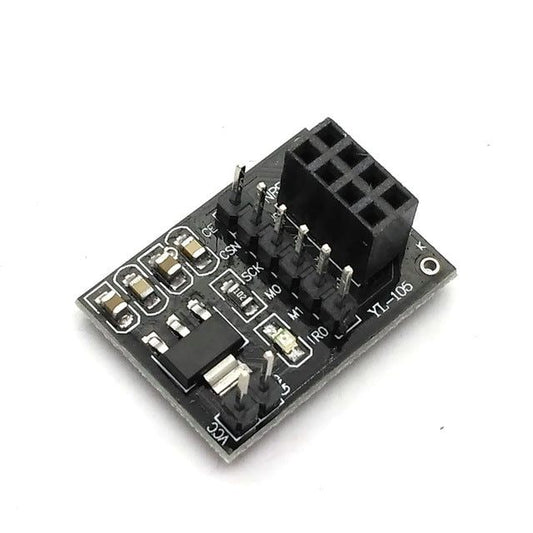 NRF24L01 Adapter Board - NRF24L01 Adapter Board for easy integration with microcontrollers & RF modules. -Robocraze