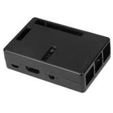 Raspberry Pi 3 ABS Black Case – Sturdy alternative Official Raspberry Pi Case for Pi 3. -Robocraze