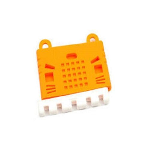 BBC Micro:Bit Silicone Soft Cover Protective Case (Orange) for Micro:Bit V1 & V2-Robocraze
