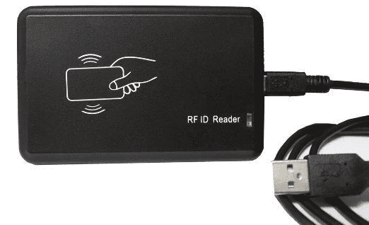 125KHz USB RFID Reader - 125KHz USB RFID Reader for smart authentication & security applications. -Robocraze