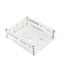 Arduino UNO R3 Transparent Acrylic Case – Clear Arduino UNO R3 case for protection. -Robocraze