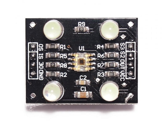 Color Recognition Sensor Module TCS3200D/TCS2300 - Identifies colors for automation. -Color Sensor -Robocraze