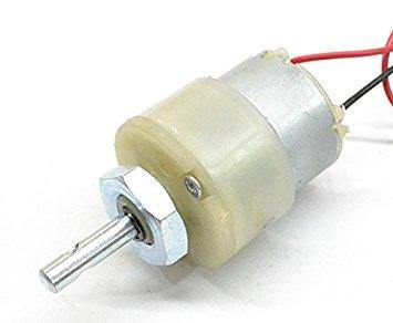 10 RPM DC Gear Motor, ultra-low-speed motor for precision applications – Electric Motors - Robocraze
