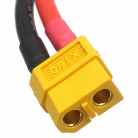 XT60 Female Connector with Silicon Wire – Heat-resistant connector for RC power. Electronic Components - Robocraze