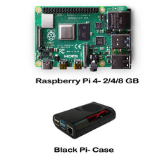 Raspberry Pi4 Ultimate Kit – Kit includes Pi4, case, power adapter, fan, SD cards, sensors & more. -Robocraze