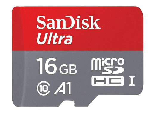 San Disk 16GB Micro SD-SDHC Memory Card-Robocraze