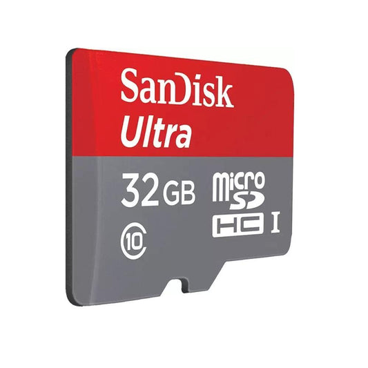 SanDisk 32GB Micro SD-SDHC Card – Essential Raspberry Pi SD card for OS & file storage. -Robocraze