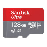 SanDisk 128GB Micro SDXC Card – Reliable Raspberry Pi SD card with fast data transfer & storage. -Robocraze