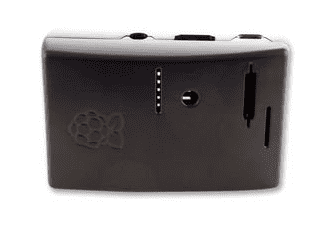 Raspberry Pi Black Case for Model 3B, 3B+ and 2B (Multicomp)-Robocraze