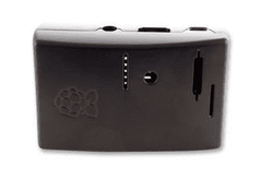 Raspberry Pi Black Case for Model 3B, 3B+ and 2B (Multicomp)-Robocraze