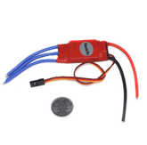 Simonk Red 30A ESC (No Connector) – ESC for FPV drones & quadcopters. -DIY drone parts -Robocraze