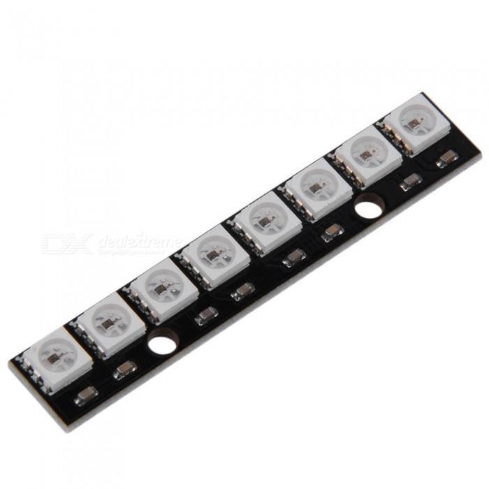 WS2812 8 Bit RGB LED (Straight) – Bright & programmable LED for Arduino projects - Electronic Components - Robocraze