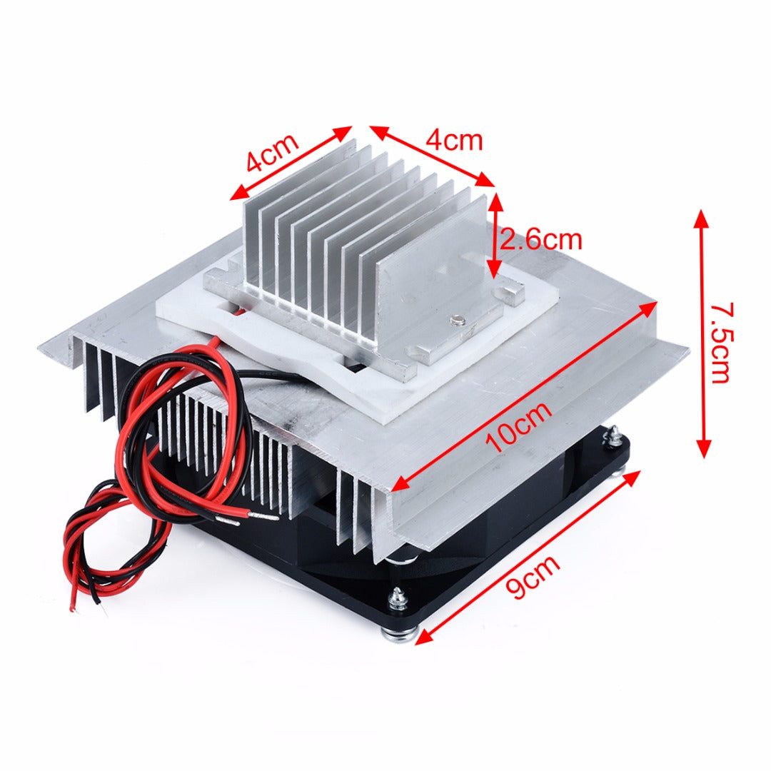 Thermoelectric Peltier Refrigeration Cooling System DIY Kit With TEC-12706 Peltier-Robocraze