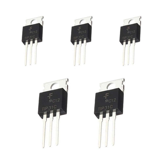 TIP31C NPN Power Transistor (5PC) – NPN transistor for switching & amp. -Basic Components -Robocraze