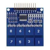 TTP226 8-Channel Capacitive Touch Sensor – Multi-channel touchpad for interactive projects.-Touch Sensor -Robocraze