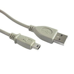Mini USB Cable (1 metre) – Essential Arduino USB Cable for connecting Mini USB devices. -Robocraze