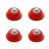 Goli Castor Wheel (Pack of 4) – Heavy-duty robot wheels for smooth motion – Robot Wheels and Chassis - Robocraze