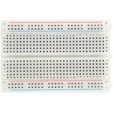 400 Tie Points Solderless Breadboard – Medium-sized breadboard for Arduino & projects. Electronic Components - Robocraze