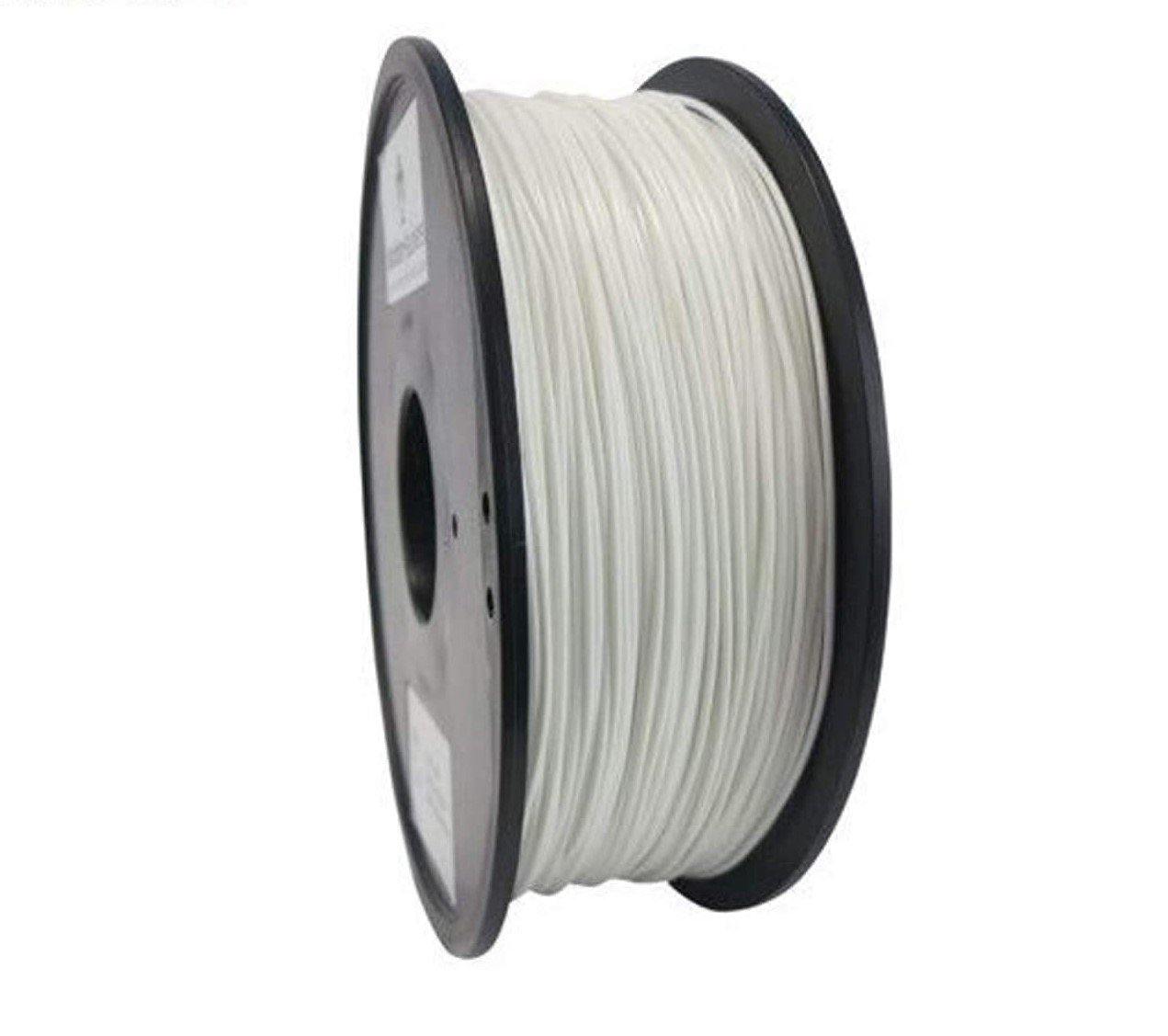 1.75mm White PLA Filament - 1Kg