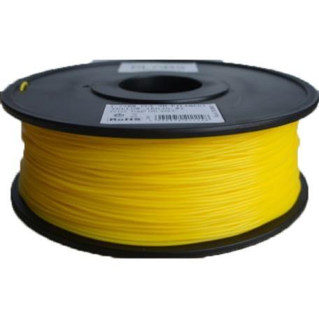1.75mm 100g Yellow ABS Filament – Small pack 3D printer filament for detailed prototypes. - Robocraze