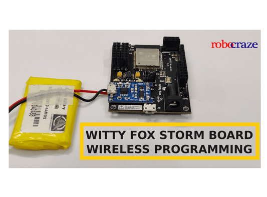 WIRELESSLY PROGRAM WITH OTA_ WITTY FOX STORM BOARD - Robocraze