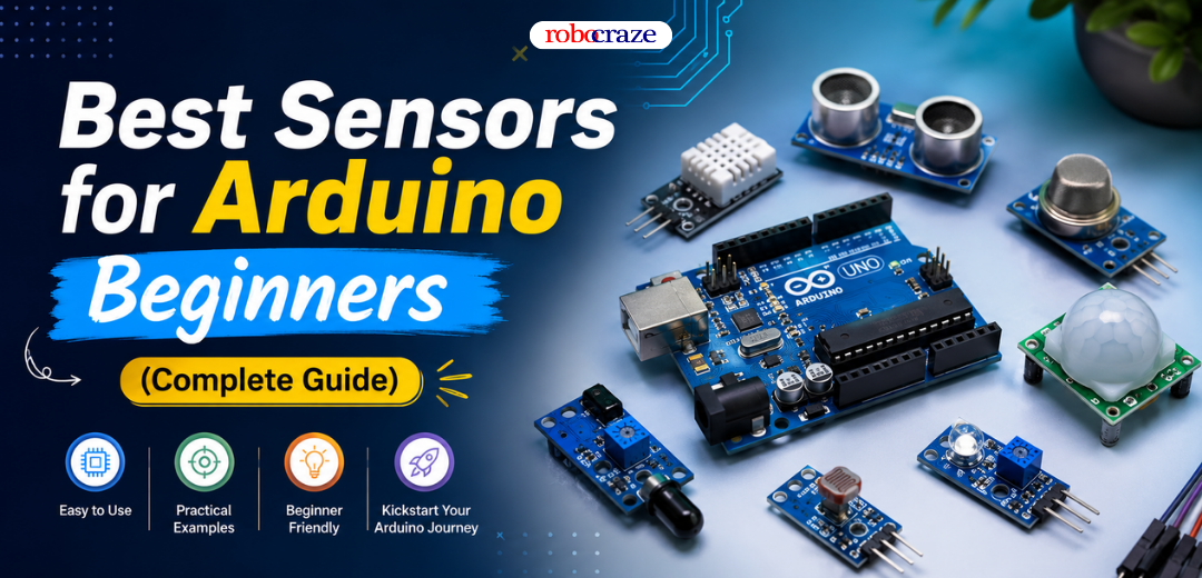 Best Sensors for Arduino Beginners (Complete Guide) - Cover Image
