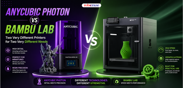 Anycubic Photon vs Bambu Lab: Two Very Different Printers for Two Very Different Needs - Cover Image