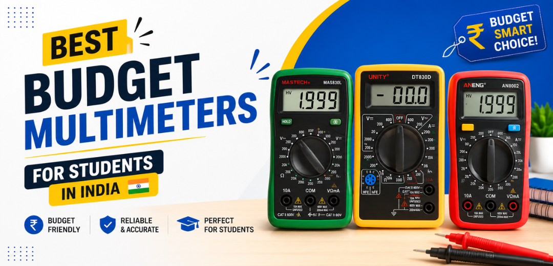 Best Budget Multimeters for Students in India - Cover Image