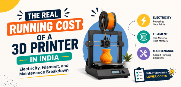 The Real Running Cost of a 3D Printer in India: Electricity, Filament, and Maintenance Breakdown