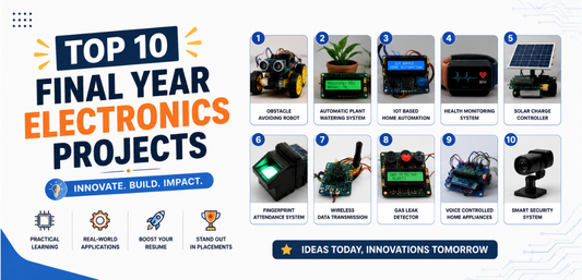 Top 10 Final Year Electronics Projects (2026)