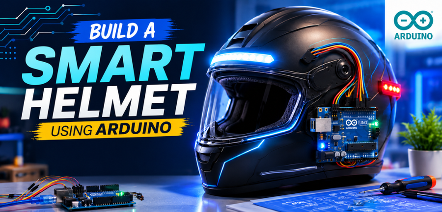 Build a Smart Helmet Using Arduino