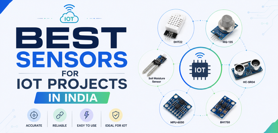 Best Sensors for IoT Projects in India