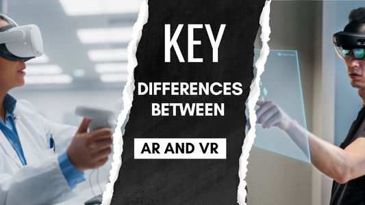 Key Differences Between AR and VR - Cover image