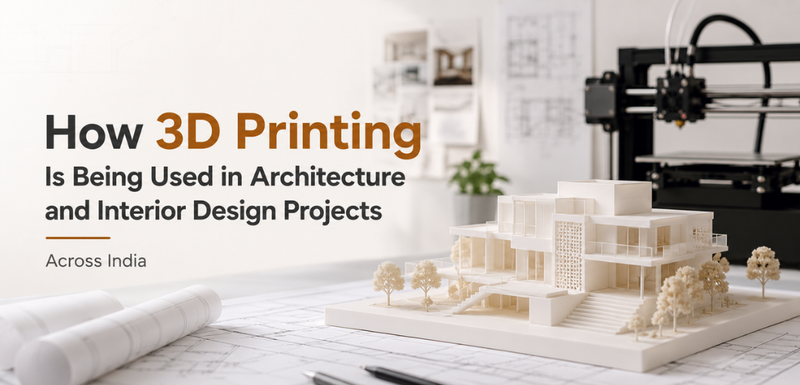 How 3D Printing Is Being Used in Architecture and Interior Design Projects Across India