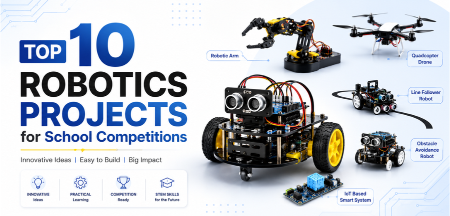 Top 10 Robotics Projects for School Competitions
