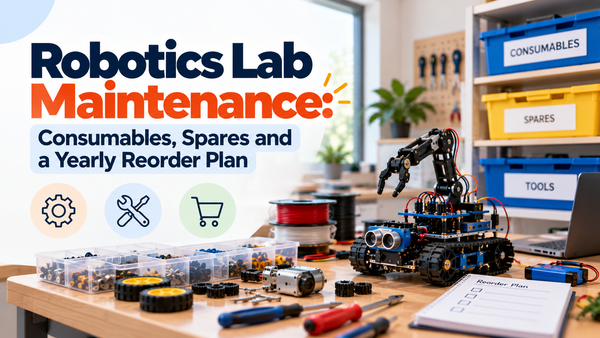 Robotics Lab Maintenance Consumables List for Schools: A Yearly Reorder Plan