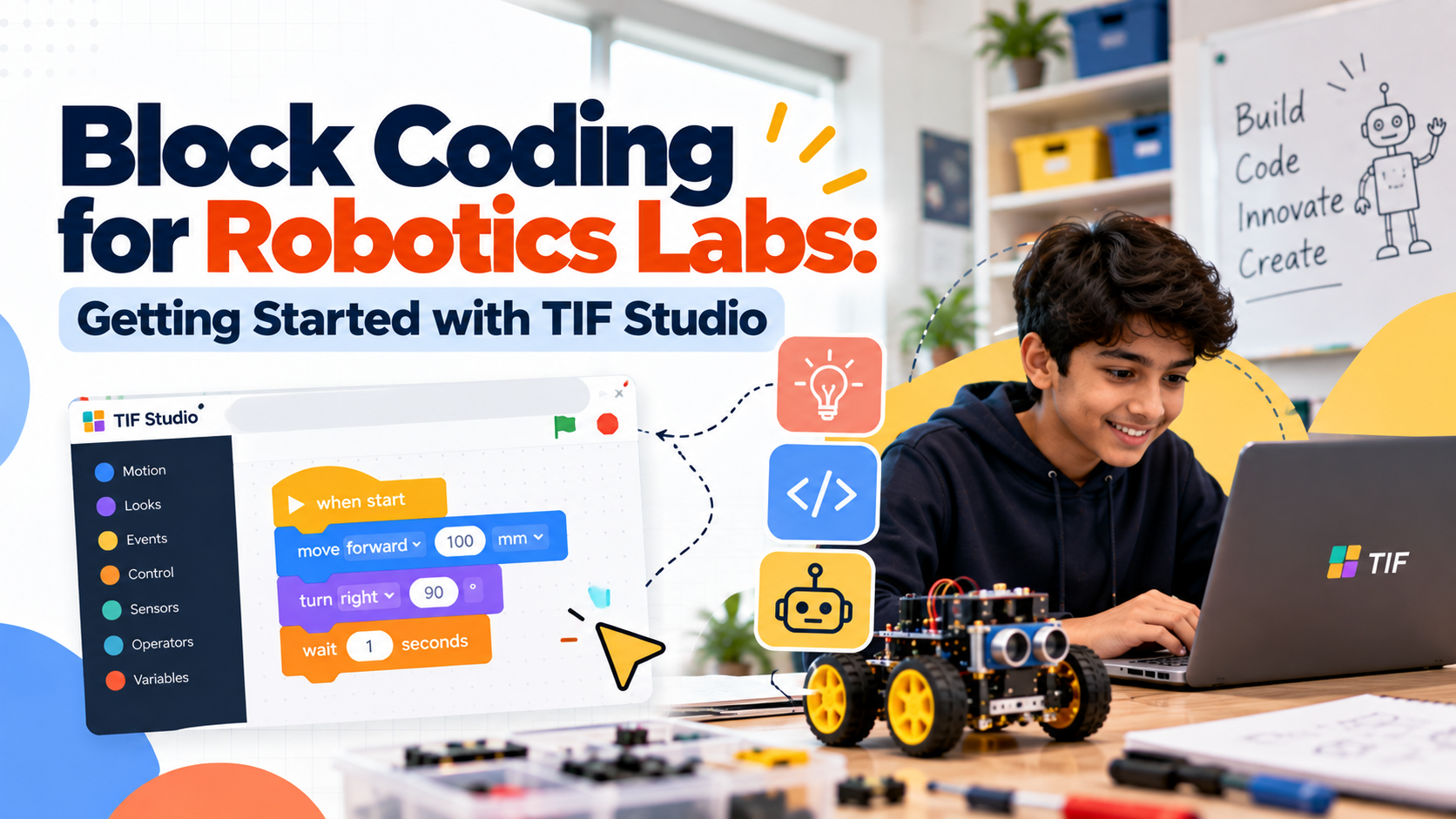Block Coding for Robotics: Get Started with TIF Studio – Robocraze